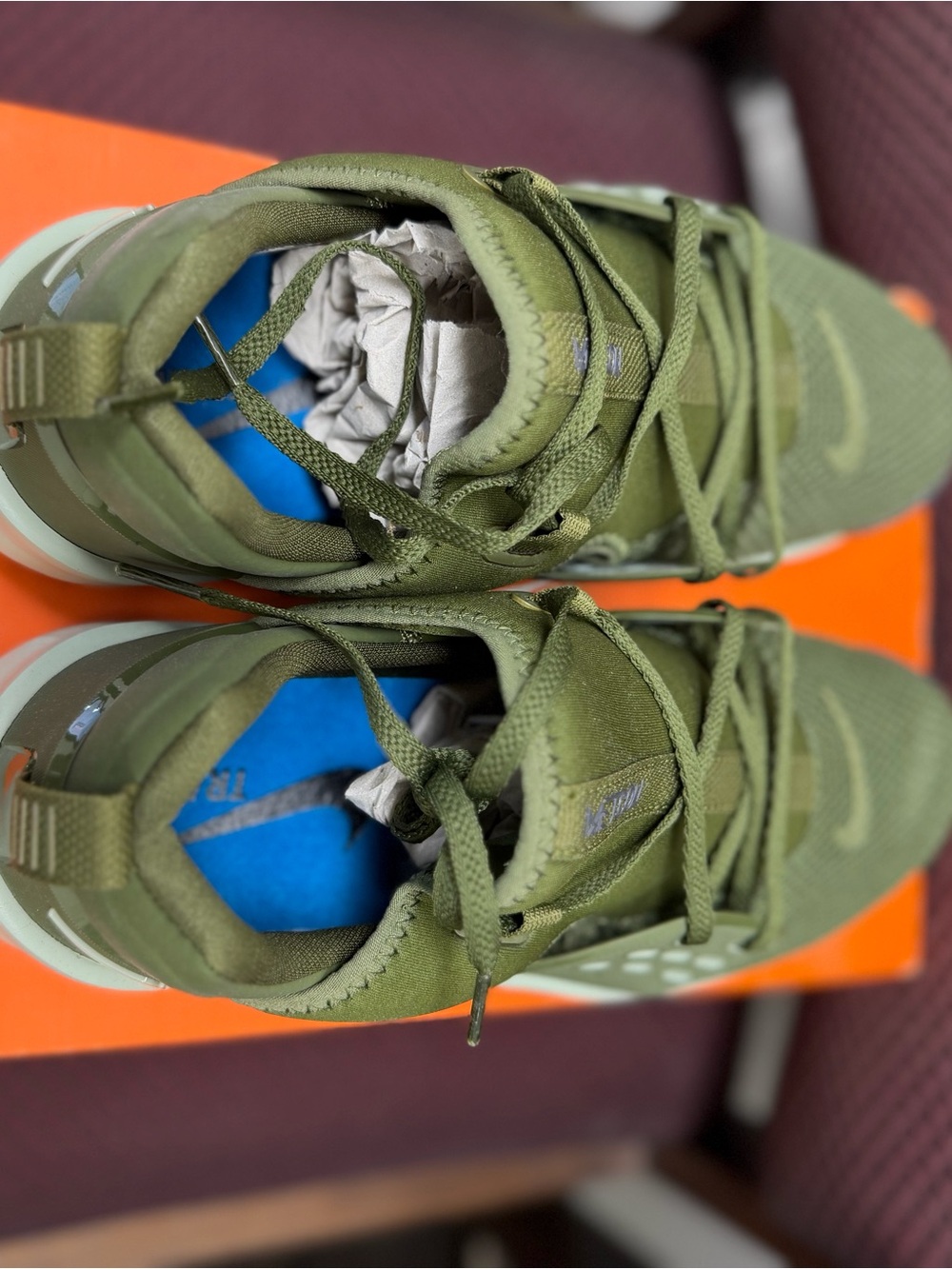 Nike Olive Green Metcon Sneakers size 9.5 Men’s - Picture 3 of 8